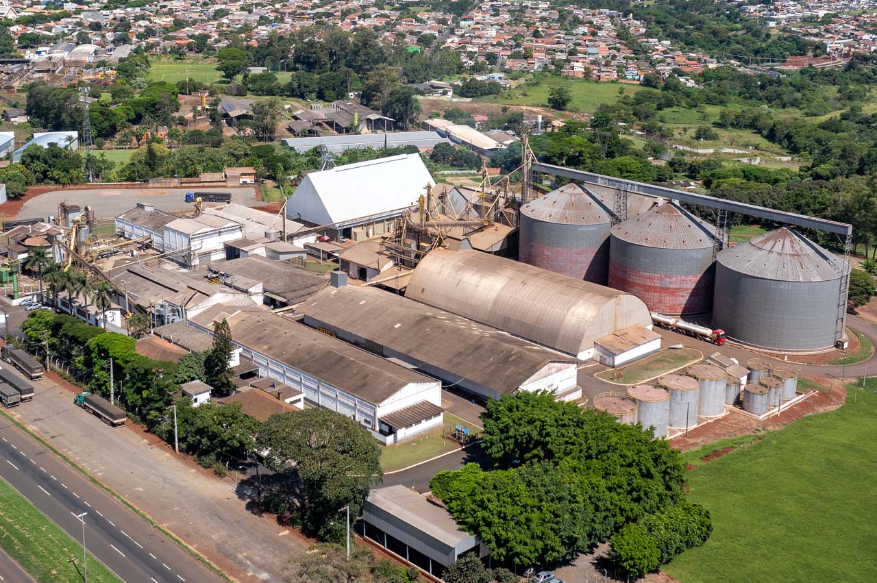 Fachada da unidade fabril da Granosul